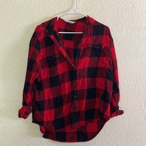 Old Navy Boyfriend Red Shirt